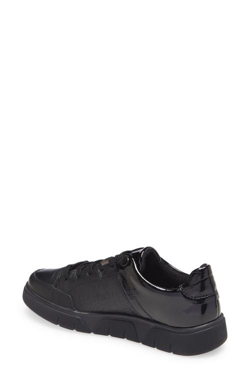 Shop Ara Regina Sneaker In Black Gauchosoft/murano Lack