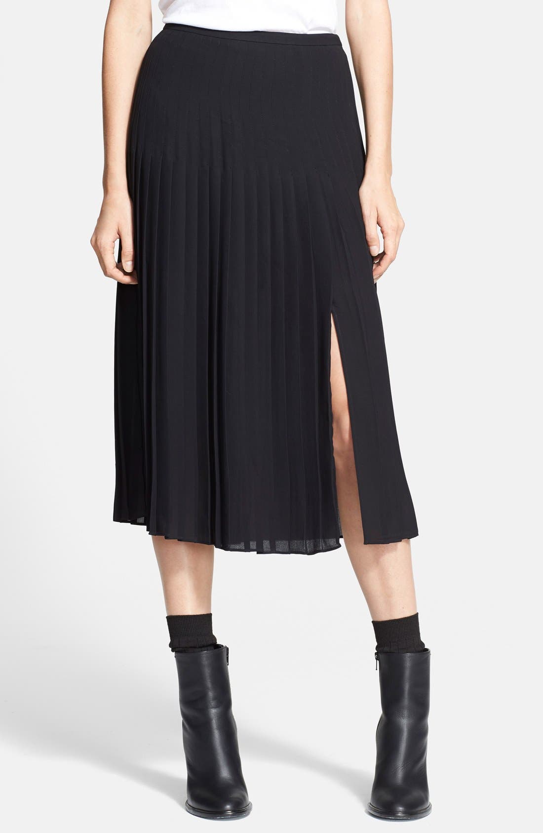 Vince Pleated Skirt Nordstrom