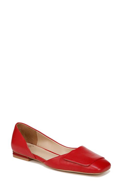 Sarto by Franco Tracy Half d'Orsay Flat Red at Nordstrom,