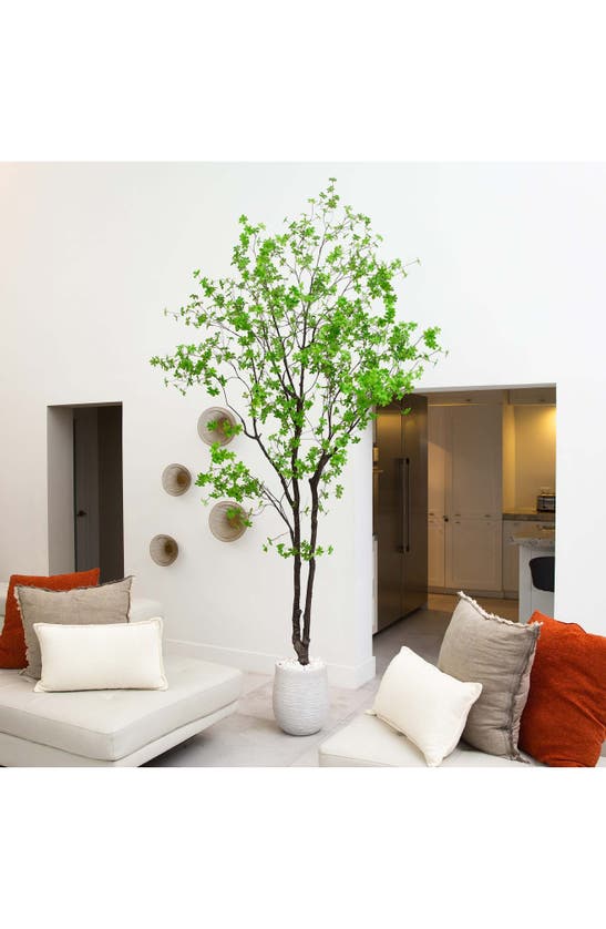 Shop Nearly Natural Artificial Enkianthus Tree In Green