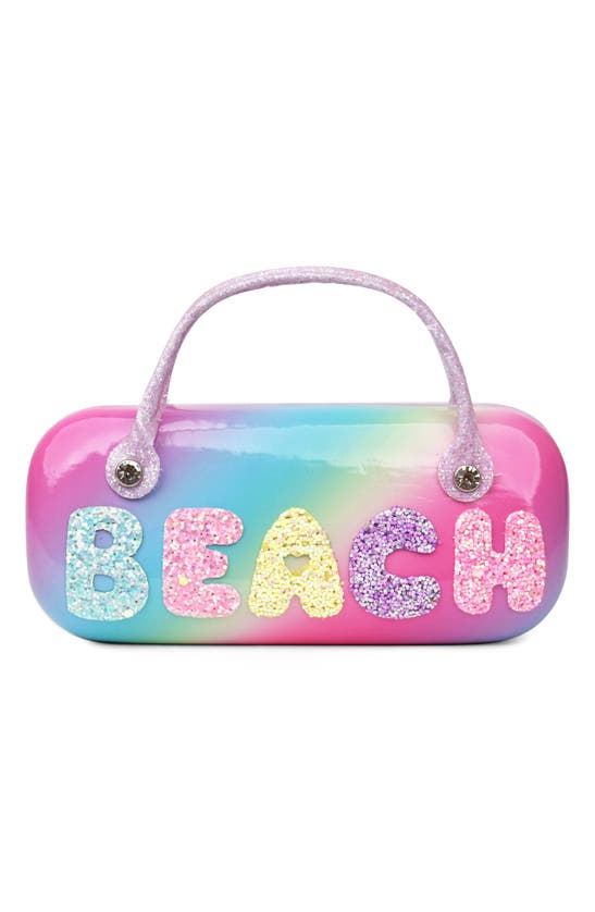 Shop Omg Accessories Kids' Beach Sunglasses & Case Set In Orchid