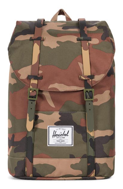 Herschel Supply Co Retreat Backpack In Woodland Camo
