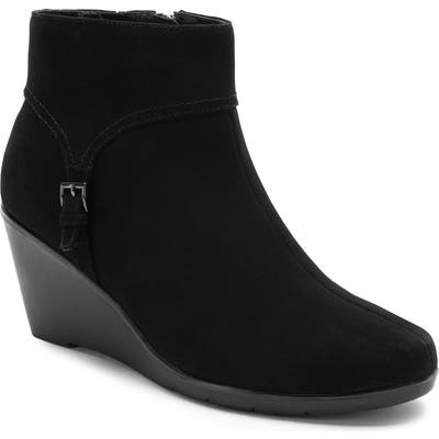 Blondo Lacy Waterproof Wedge Bootie, Black