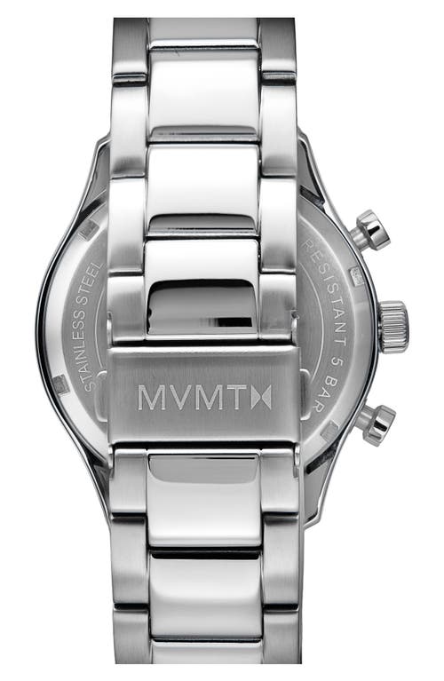 Mvmt Airhawk Chronograph Bracelet Watch, 42mm In Silver