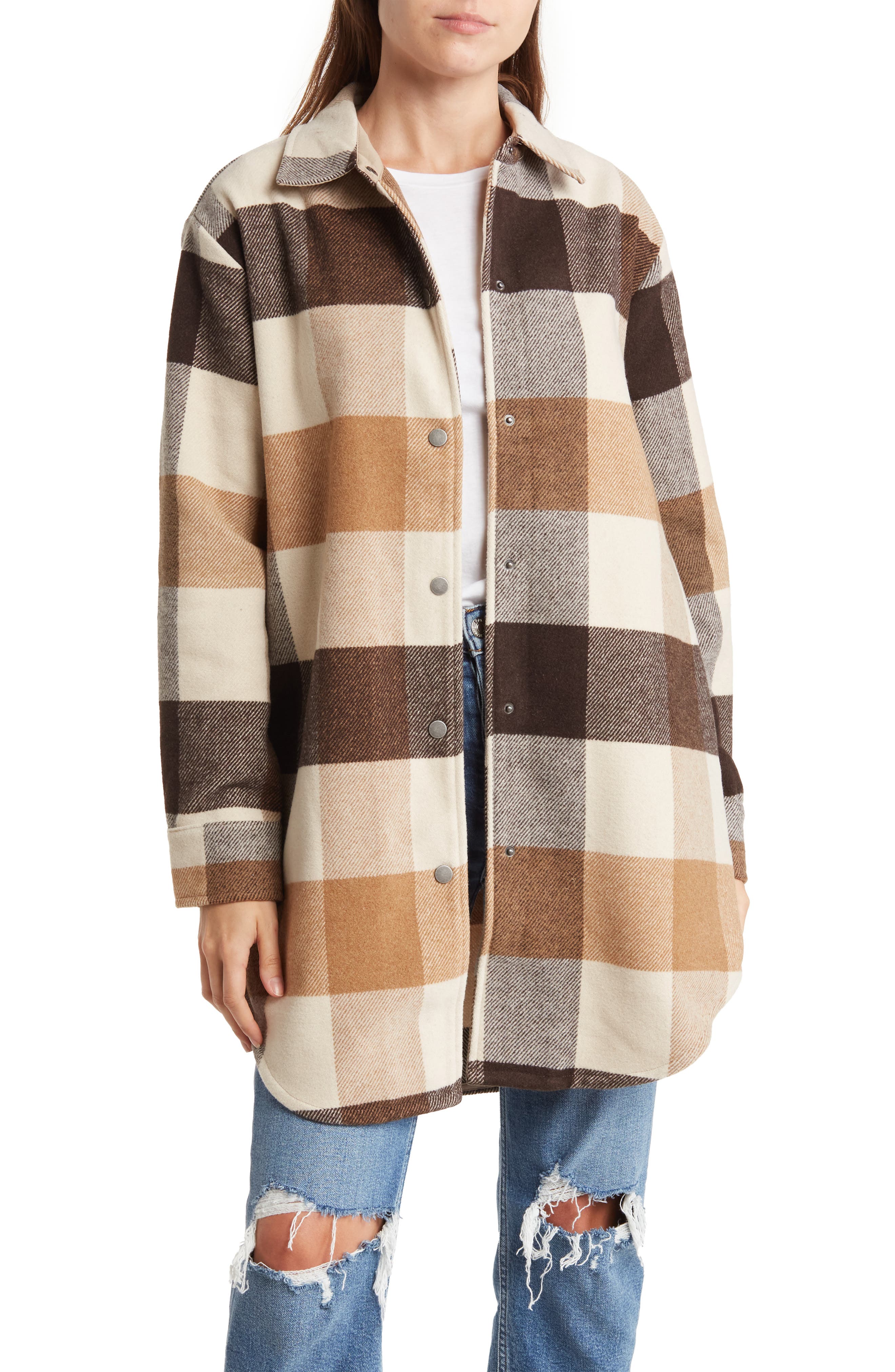 RDI Buffalo Check Plaid Shacket 