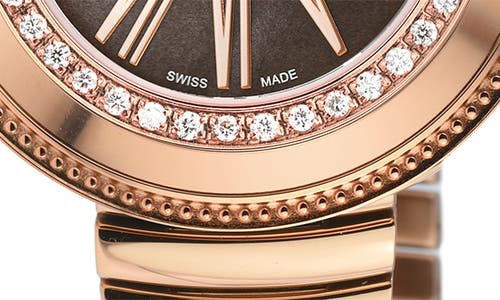 GEVRIL GEVRIL GANDRIA DIAMOND BRACELET WATCH, 36MM