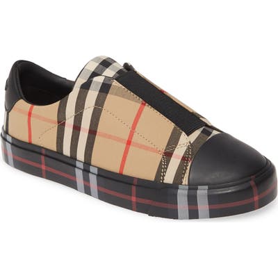 Burberry Mini Markham Check Sneaker