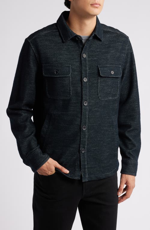 ROBERT BARAKETT ROBERT BARAKETT CALBRUN COTTON BLEND KNIT OVERSHIRT 