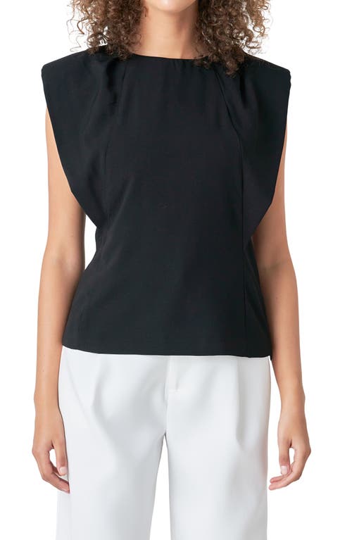 Endless Rose Sleeveless Top In Black