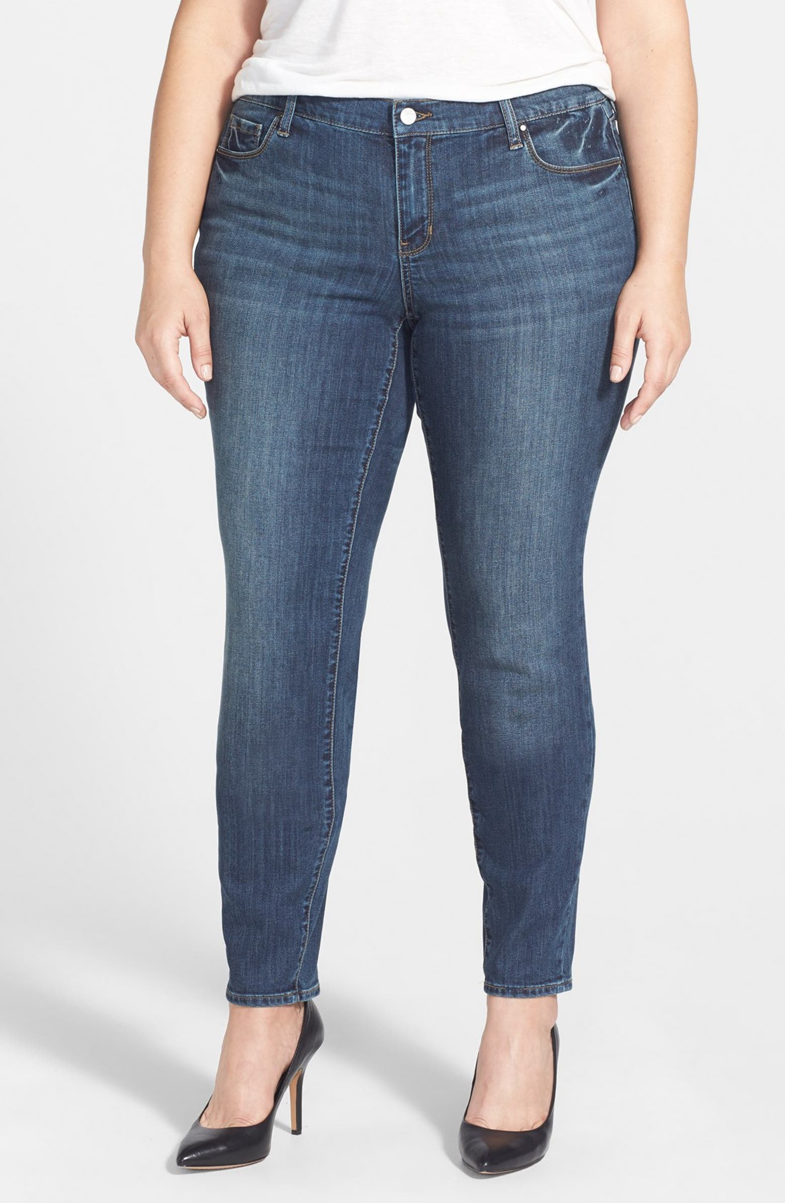 DKNY 'Soho' Stretch Skinny Jeans (Chelsea) (Plus Size) | Nordstrom