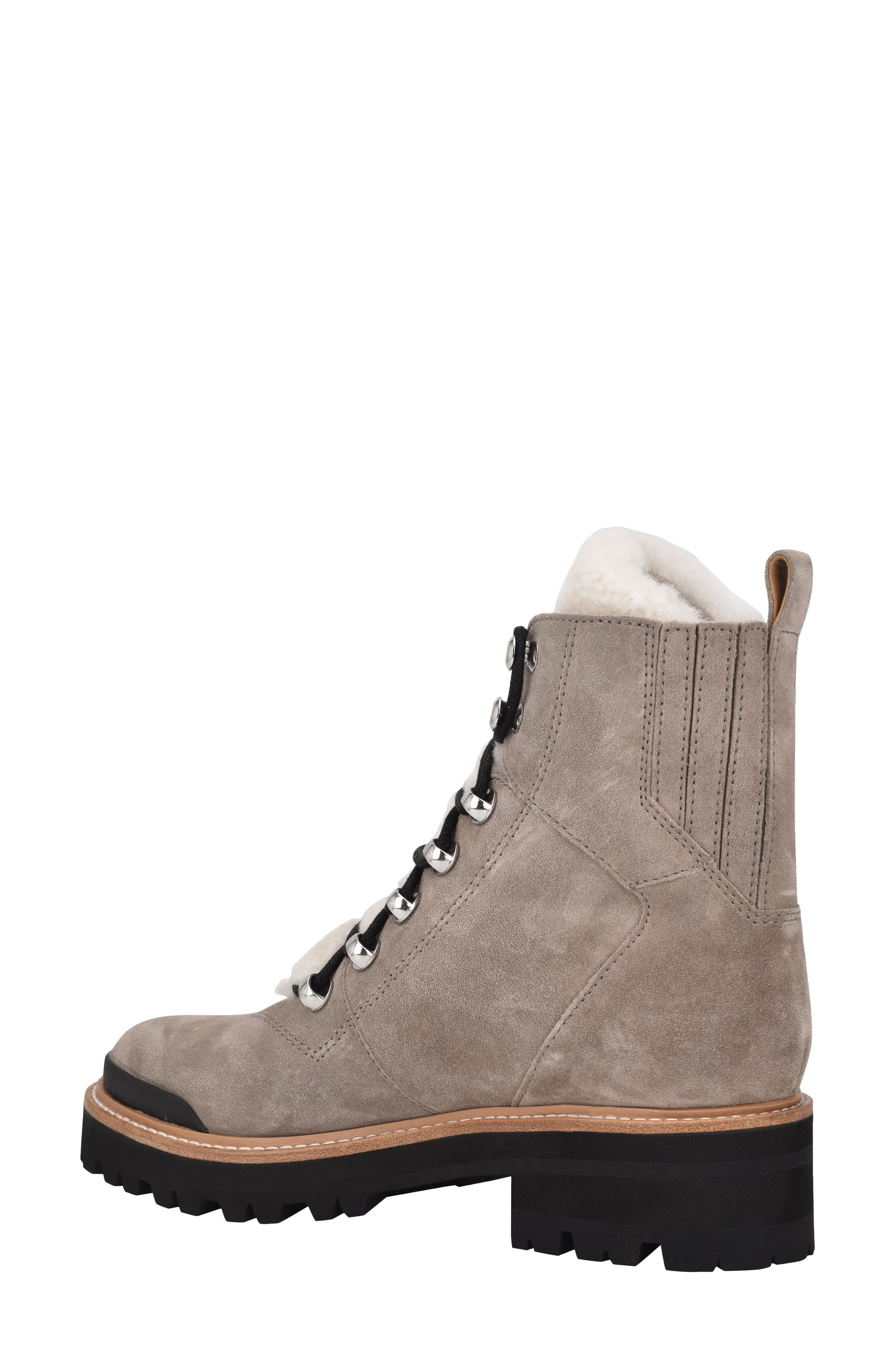 marc fisher lace up suede boots