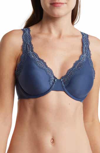 WACOAL 85340 French Garden Lace Contour Underwire Bra size 34 DDD (F) Shapes