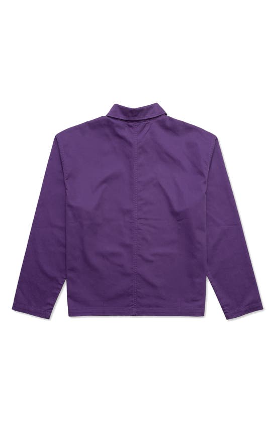 Shop Imperfects The Bell Coat In Purple Magic