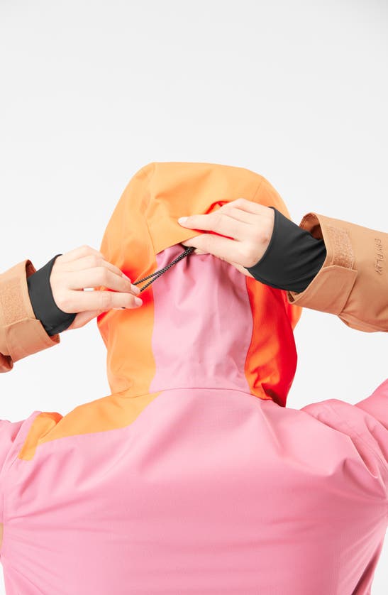 PICTURE ORGANIC CLOTHING PICTURE ORGANIC CLOTHING SEEN COLORBLOCK WATER REPELLENT SKI JACKET