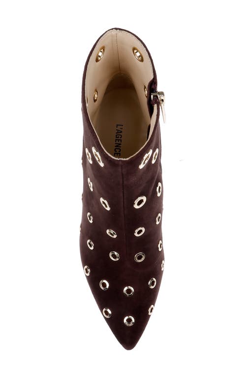 L AGENCE L'AGENCE CLARETTE POINTED TOE BOOTIE 