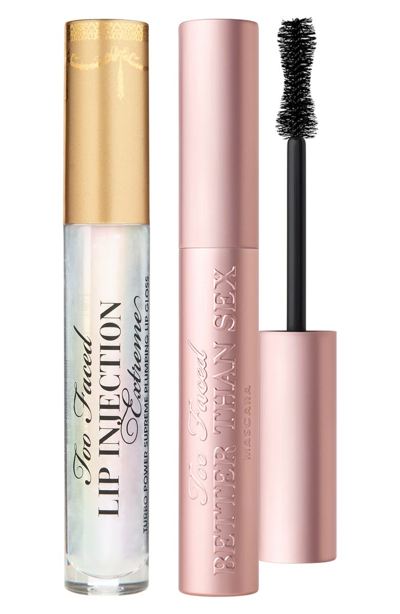 TOO FACED Plump Lips & Sexy Lashes Duo, Main, color, NO COLOR