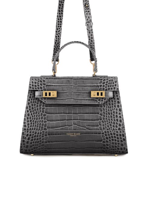 Teddy Blake Kim Croco 14" In Dark Grey