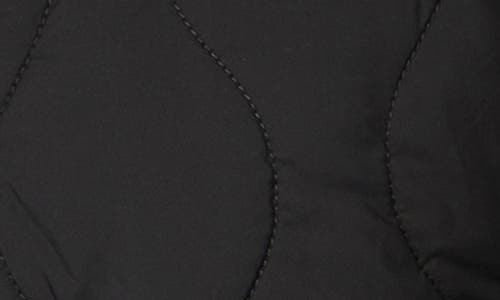 Alp N Rock Metro Water Repellent Quilted Bomber Jacket In Black
