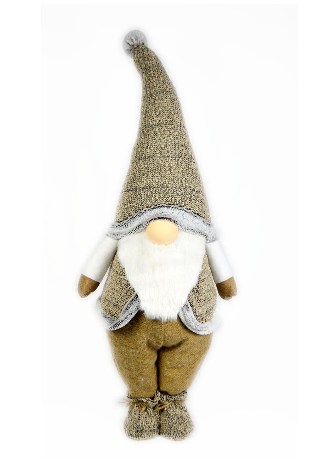 large plush gnome
