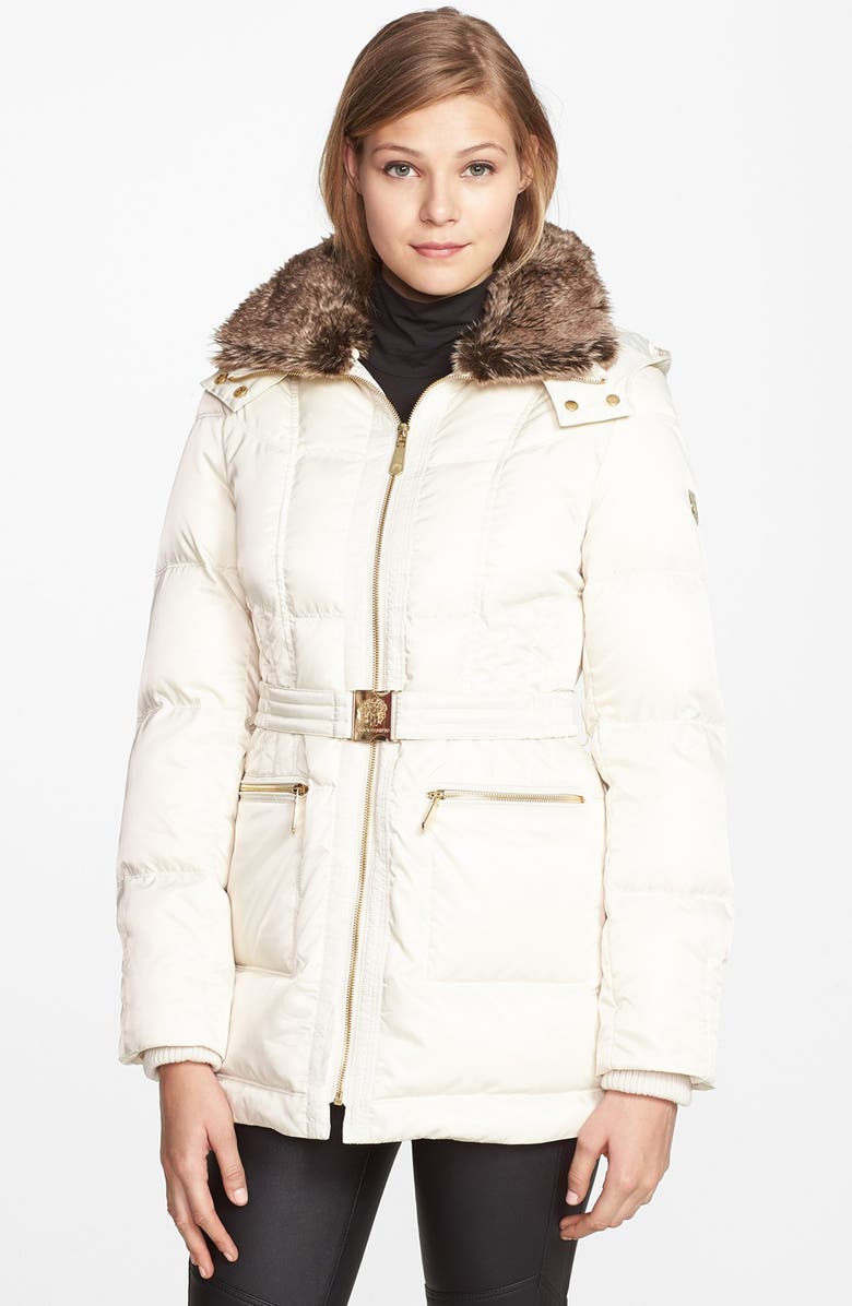 Vince Camuto Faux Fur Collar Down & Feather Parka | Nordstrom