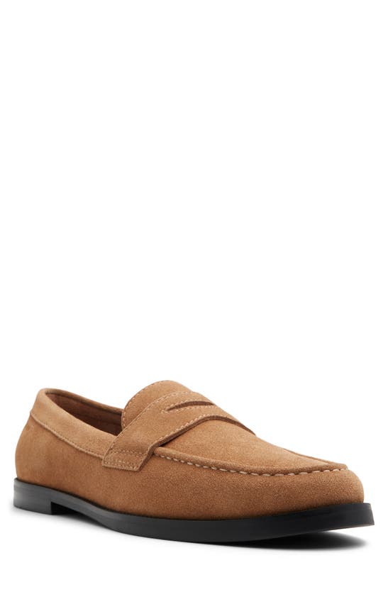 Shop Ted Baker Parliament Penny Loafer In Medium Brown