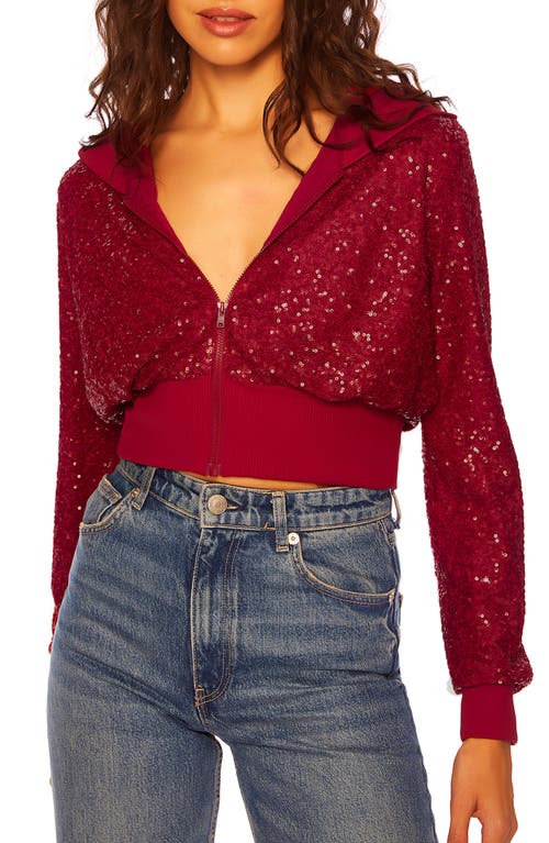 Susana Monaco Sequin Hoodie at Nordstrom,