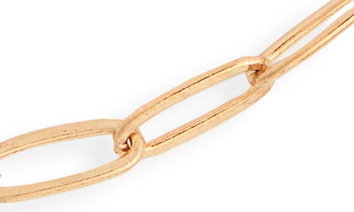 Anzie Paper Clip Chain Necklace In Gold