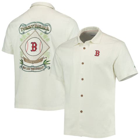 Boston Red Sox Collared Shirt Mens Large Adult MLB Baseball Polo