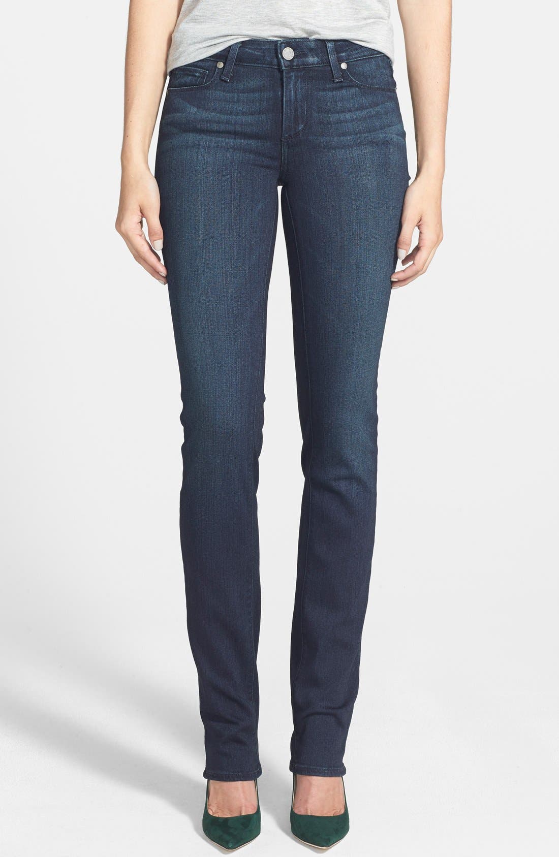 Paige Denim 'Skyline' Straight Jeans (Midlake) Nordstrom