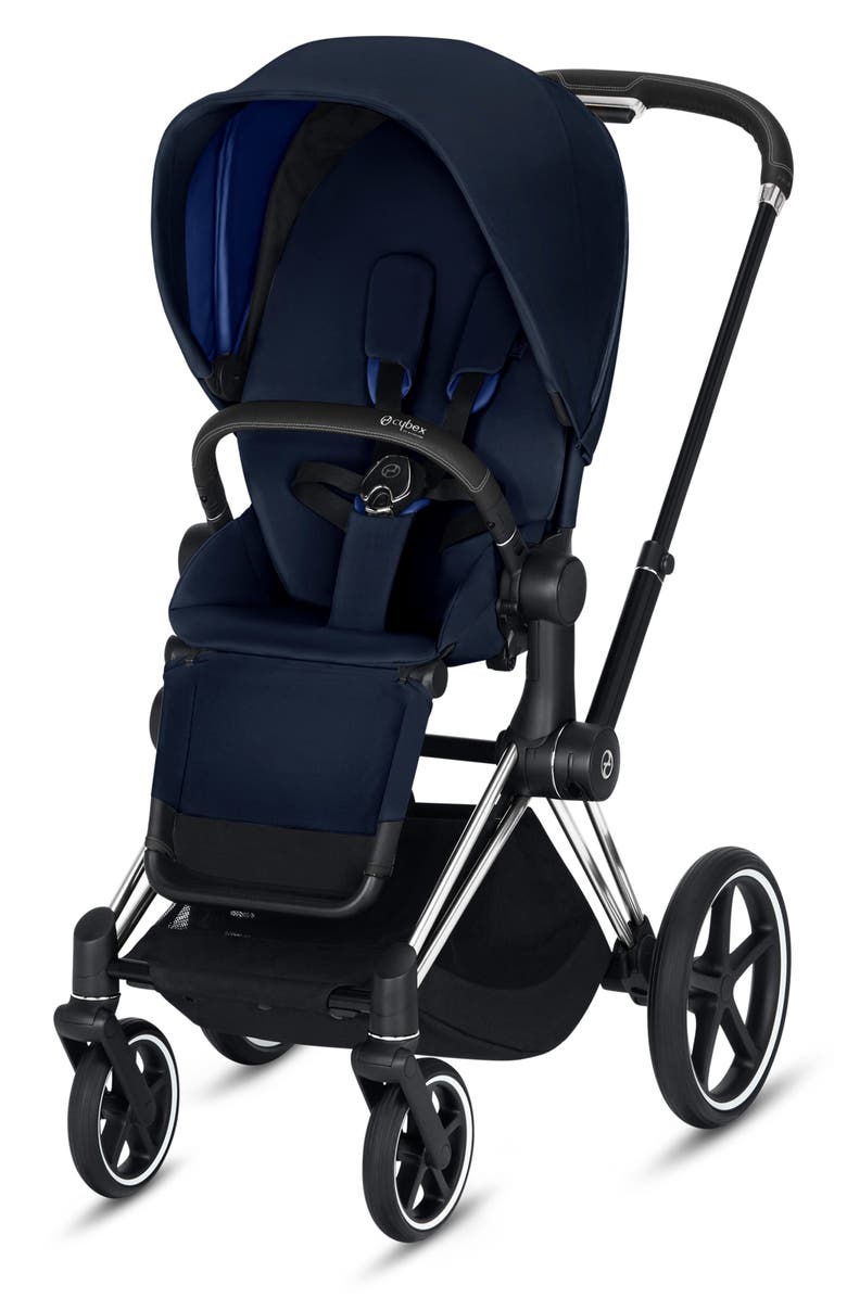 CYBEX Priam One Box Stroller with All Terrain Wheels, Main, color, INDIGO BLUE