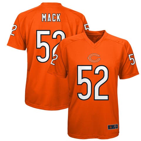 Youth Nike Khalil Mack Silver Chicago Bears Inverted Game Jersey