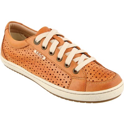 Taos Jester Lace-Up Sneaker- Orange