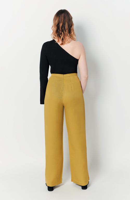 AAM THE LABEL AAM THE LABEL THE WIDE LEG PANT FOR FULL HIPS AND THIGHS 