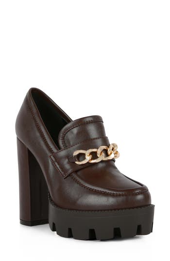 LONDON RAG LONDON RAG Y2K CHUNKY LUG PLATFORM PUMP 