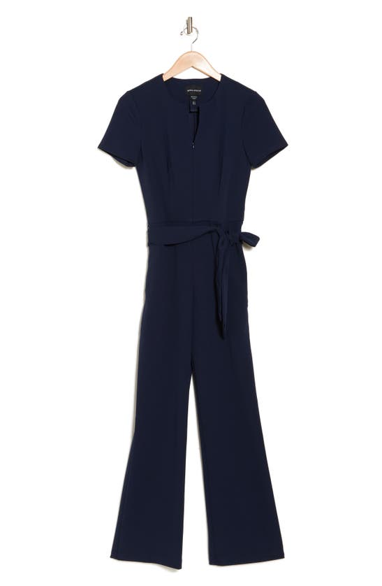 DONNA MORGAN FOR MAGGY DONNA MORGAN FLARE LEG JUMPSUIT 