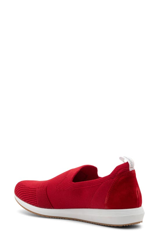 Ara Leena 2 Slip-on Sneaker In Red