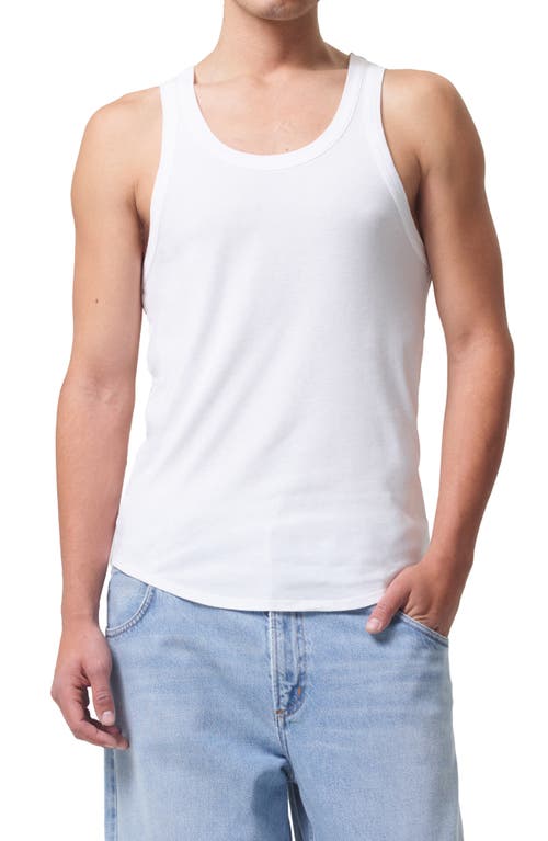 AGOLDE Morris Rib Tank at Nordstrom,