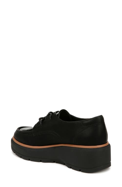 Shop Dr. Scholl's Nice Max Platform Moc Toe Derby In Black