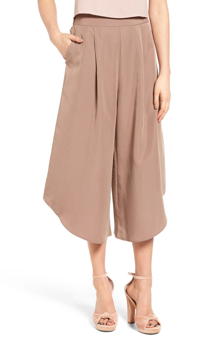 Leith Pleat Culottes | Nordstrom