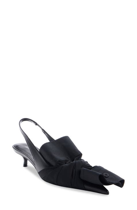 Balenciaga Balenciaga Pantaleggings In Black Polyamide Leggings 38/37 Shoe  Chunky Heel Heels Pumps on SALE