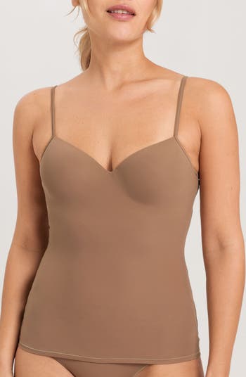 Allure-Padded Bra-Camisole by HANRO Online, THE ICONIC