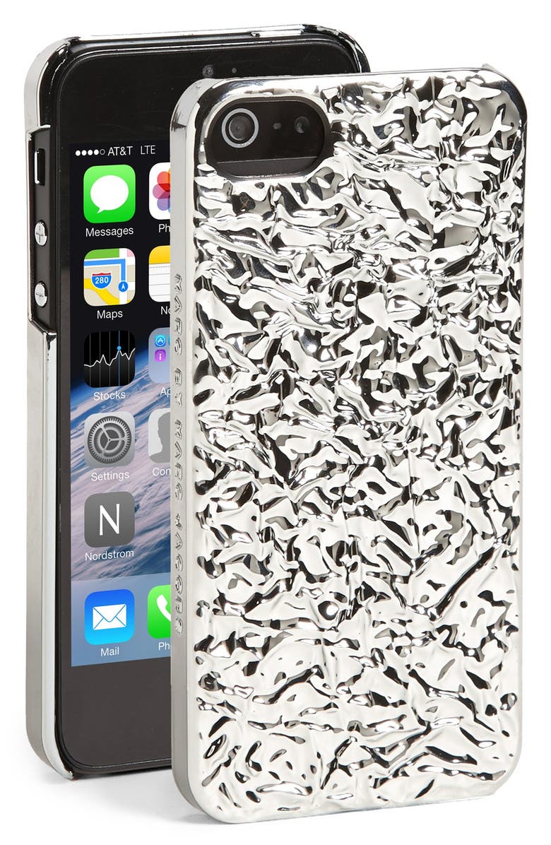 MARC JACOBS MARC BY MARC JACOBS 'Foil' iPhone 5 & 5s Case, Main, color, 040