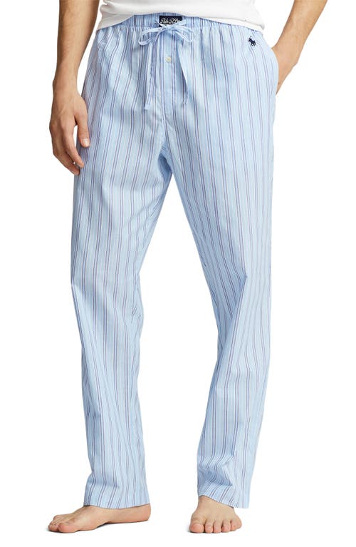 Marina Stripe Cotton Drawstring Pajama Shorts