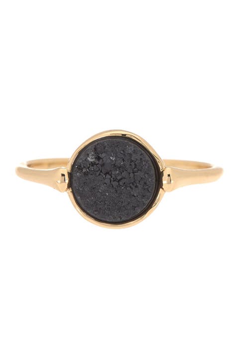 Semi-Precious Drusy Ring