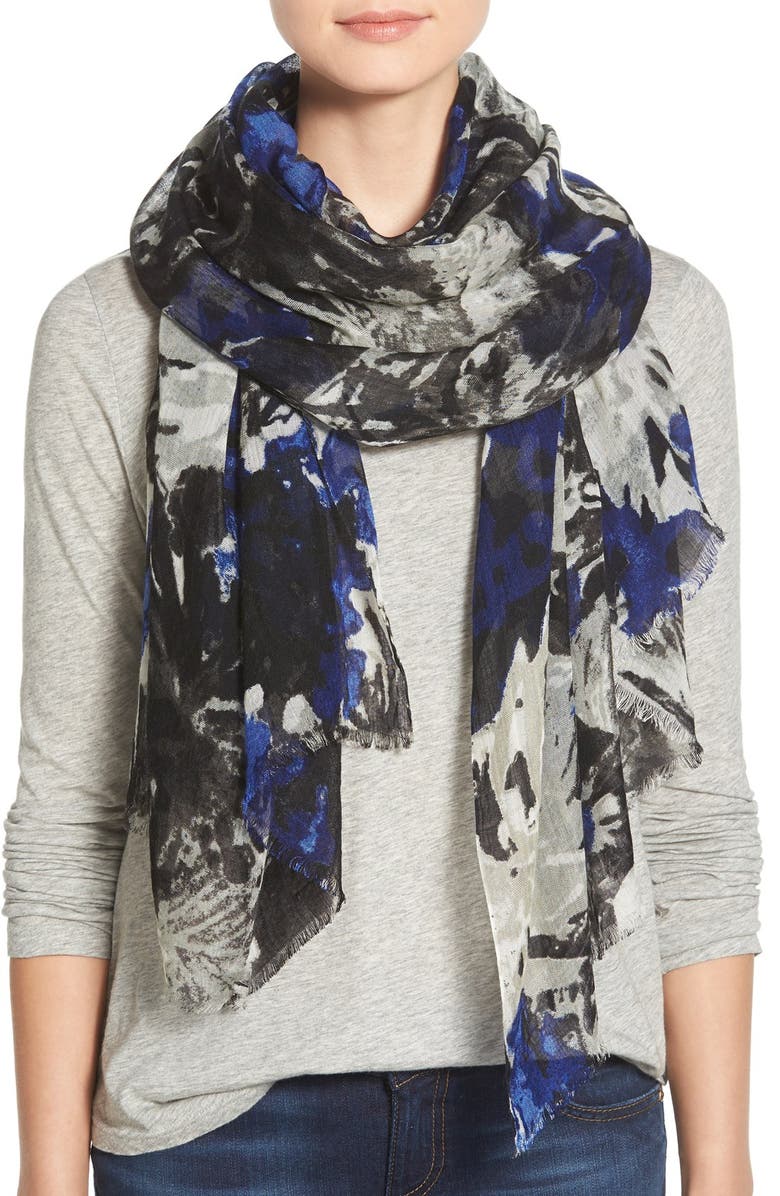 Modena 'Abstract Forest' Scarf | Nordstrom