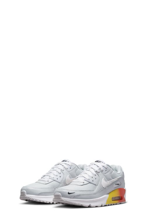 Nike Kids' Air Max 90 Sneaker Platinum/Cosmic Clay/White at Nordstrom, M