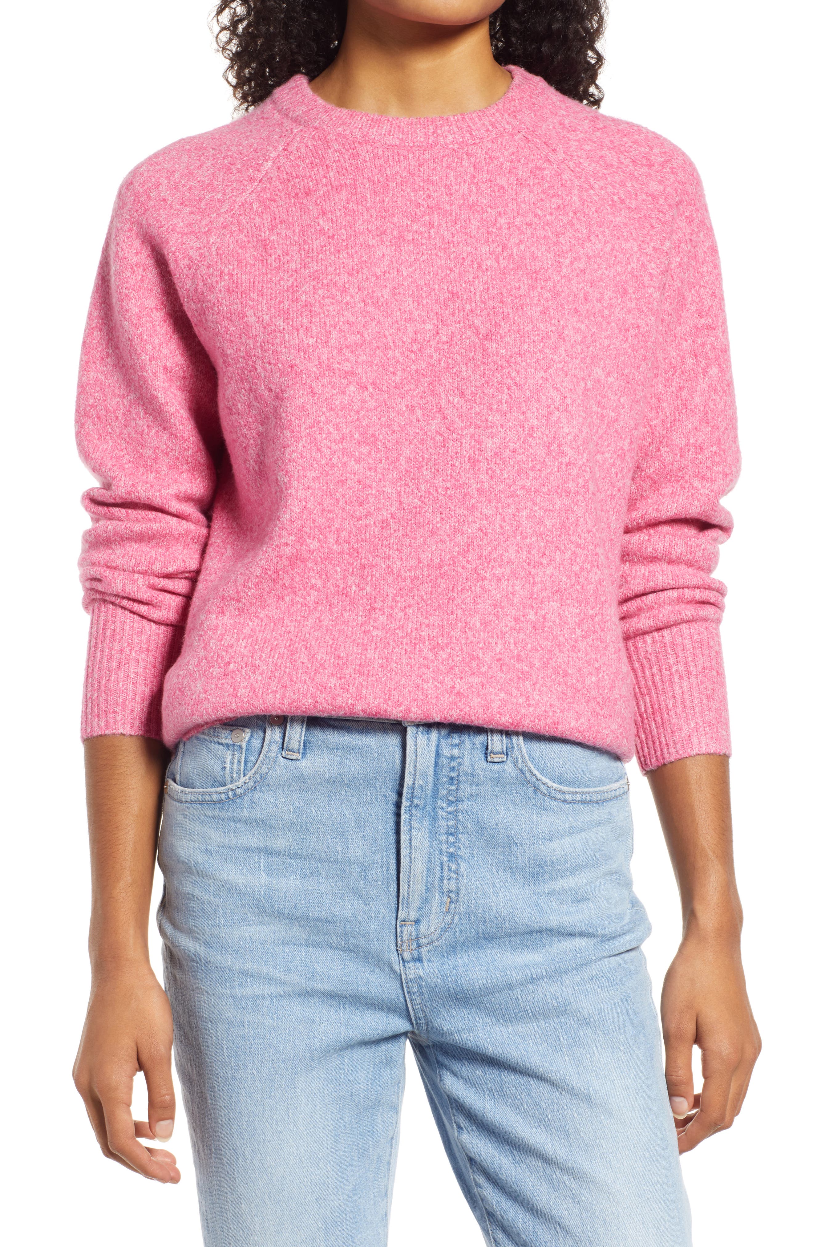 nordstrom pink sweater