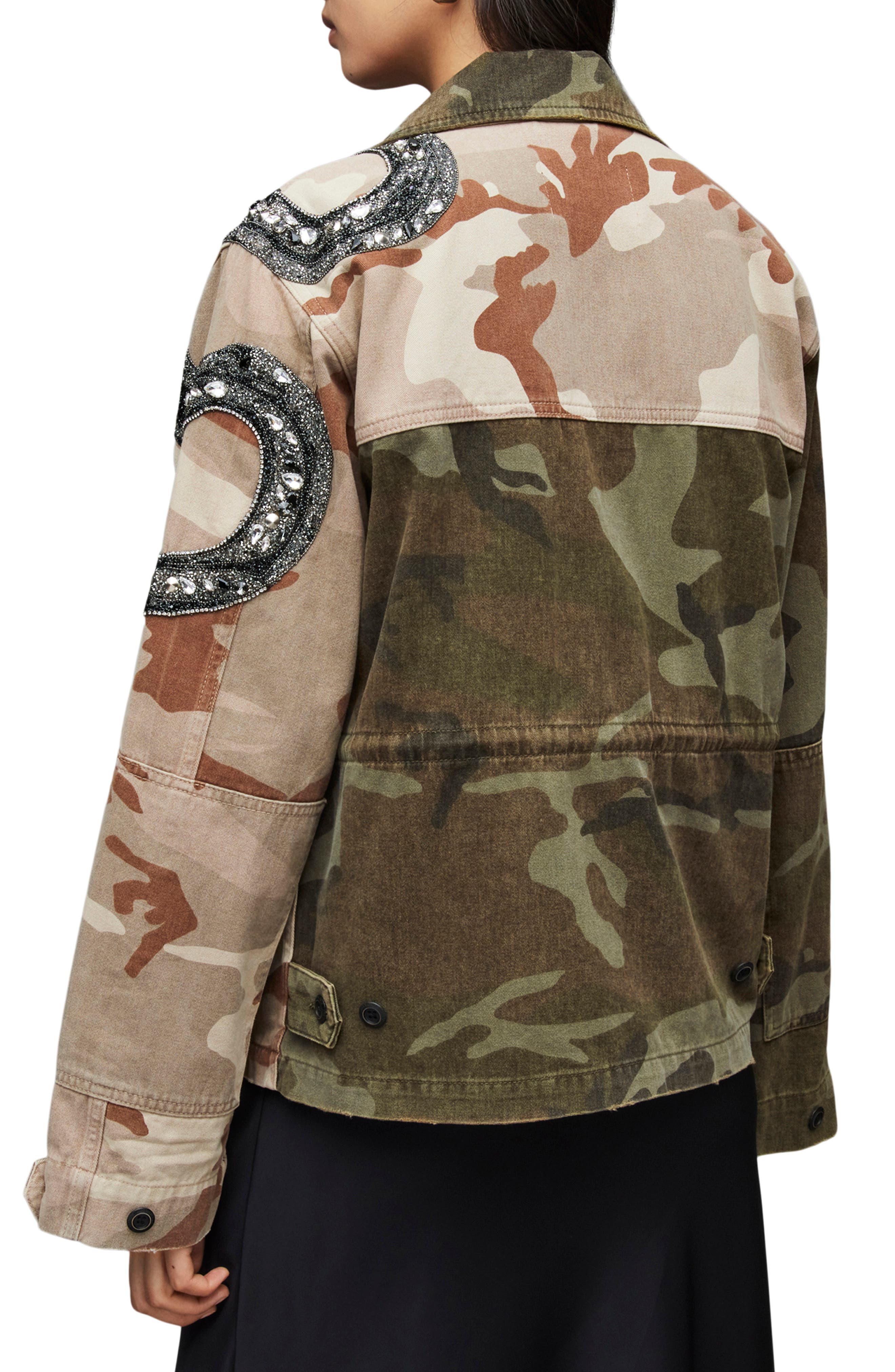 nordstrom womens camo jacket