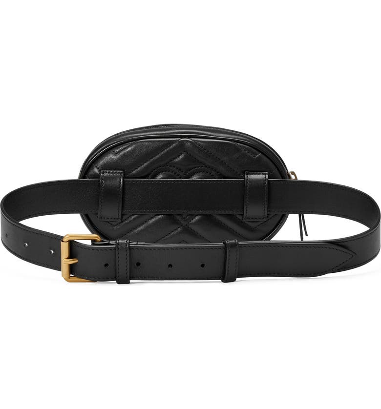 Review: Gucci GG Marmont Matelassé Leather Belt Bag — itsNkenge