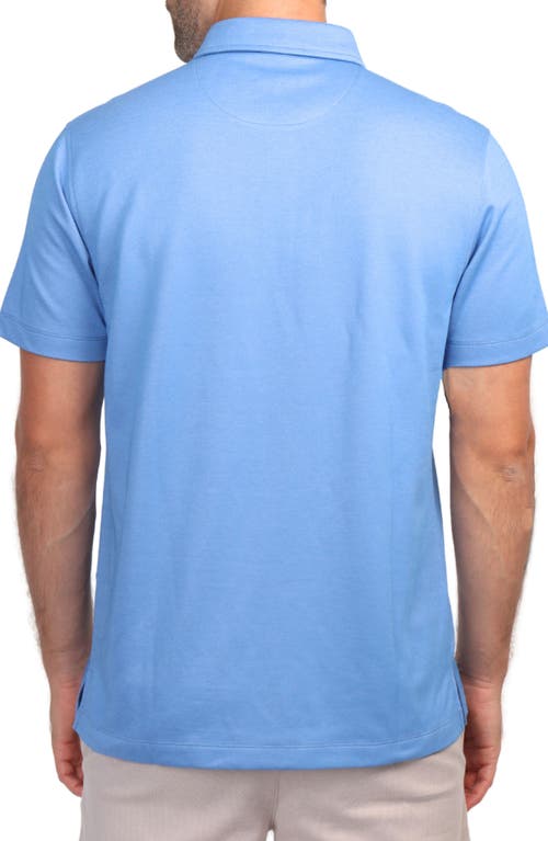 Tailorbyrd Solid Polo In Royal Blue